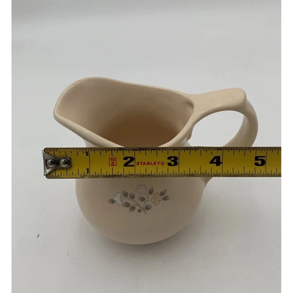 Remembrance by Pfaltzgraff 48 OZ. BEVERAGE SERVER ,Creamer & Sugar Bowl No Lid